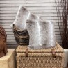 Coussins en fausse fourrure de renne | Oreillers en fausse fourrure | Coussins en fourrure de renne