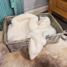 Richmond Cream Fur Pet Blanket | Cream Faux Fur Dog Blankets |
