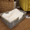 Richmond Cream Fur Pet Blanket | Cream Faux Fur Dog Blankets |