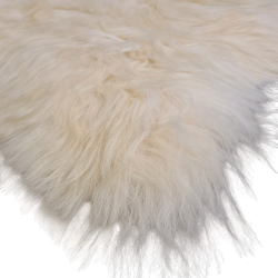 Ivory White Icelandic Sheepskin Rug | Natural Sheepskin Rugs
