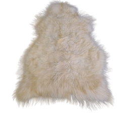 Creamy White Icelandic Sheepskin Rug | Luxury, Natural Sheepskin Rugs