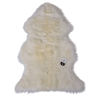 Natuurlijke Schapenvacht Tapijt | Pure Wol Tapijten | Crème Schapenvacht Wol Tapijt