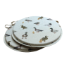Coussins de siège ronds motif canard colvert | Coussins de chaise circulaires motif canard