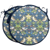 Cuscino per sedia rotondo Bistro Strawberry Thief Navy | Cuscini per sedie rotonde Bistro