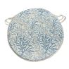 Coussin de siège rond Bistro Willow Bough Azure | Coussins de siège William Morris |