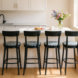 Cuscini per sedie Bistro Willow Bough Ebony Tapestry | Cuscini per sedie Bistro