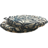 Round Bistro Willow Bough Ebony Tapestry Seat Pads | Bistro Seat Pads