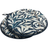 Round Bistro Willow Bough Ebony Tapestry Seat Pads | Bistro Seat Pads