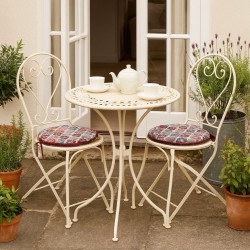 Coussins de siège ronds de style bistro en crochet | Coussins de chaise ronds en crochet |