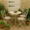 Small Pheasant Round Bistro Seat Pads | Pheasant Round Chair Pads |