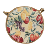 Ronde Bistro Natuurlijke Fruit Tapestry Stoelkussens | Ronde Fruit Stoelkussens