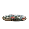 Natural Rainforest Tapestry D Shaped Seat Pads | Classic D Seat Pads
