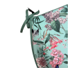 D Shaped Velvet Tranquillity Seat Pads | D Shaped Floral Velvet Seat Pads