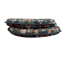 William Denim Tapestry D Shaped Seat Pads | D Shaped Blue Seat Pads