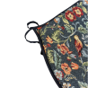 William Denim Tapestry D Shaped Seat Pads | D Shaped Blue Seat Pads