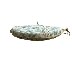 D Shaped Seat Pad Willow Bough Seaspray | D Shaped Blue Green Seat Pad