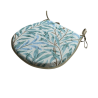D Shaped Seat Pad Willow Bough Seaspray | D Shaped Blue Green Seat Pad