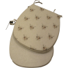 Petits coussins de chaise réversibles en forme de « D » à motif vache | Lot de 2, 4, 6 ou 8 coussins de chaise