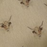 Petits coussins de chaise réversibles en forme de « D » à motif vache | Lot de 2, 4, 6 ou 8 coussins de chaise