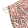 D Shaped Seat Pad Willow Bough Rust | D Shaped Patterned Seat Pads |