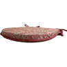 D-förmiges Sitzkissen Snakeshead Crimson | D-förmige gemusterte Sitzkissen |