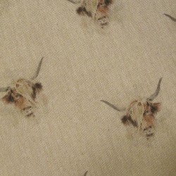 Coussins de chaise carrés réversibles Small Cows | Lot de 2, 4, 6 ou 8 coussins