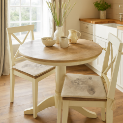 Sheep Reversible Square Seat Pad | Set of 2,4,6 or 8 Country Chair Pads