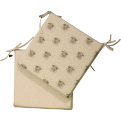 Sheep Reversible Square Seat Pads | Set of 2, 4, 6 or 8 Chair Pads