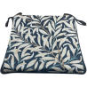 Square Seat Pad Willow Bough Ebony Tapestry| William Morris Seat Pads
