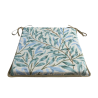 Square Seat Pad Willow Bough Tapestry Seaspray| Patterned Seat Pads