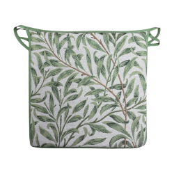 Vierkante Zitkussen Wilgenblad Salie Tapijt | William Morris Zitkussens