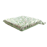 Coussin de siège carré à motif de branches de saule et de sauge | Coussins de siège William Morris