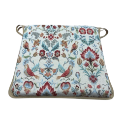 Coussin de siège carré William Original Tapestry | Coussins de siège multicolores