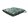 Square Seat Pads William Green Tapestry | Green Square Chair Pads |