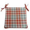 Highland Check Herbst Quadratische Sitzkissen | Geometrische Quadratische Sitzkissen