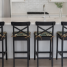 Square Seat Pads Natural Rainforest Tapestry | Square Shape Chair Pads