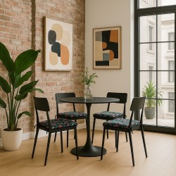 Square Velvet Patagonia Chair Pads | Tropical Velvet Square Seat Pads