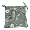 Cuscini Quadrati in Velluto Chinoiserie | Cuscini Quadrati in Velluto Fantasia