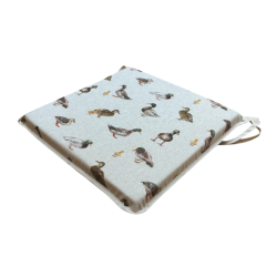 Mallard Duck Vierkante Stoelkussens | Moderne Dierenprint Vierkante Stoelkussens