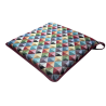 Big Holland Tapestry Square Seat Pads | Multicoloured Square Chair Pads