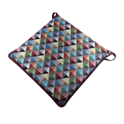 Coussins de siège carrés Big Holland Tapestry | Coussins de chaise carrés multicolores