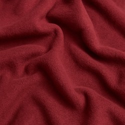 Tissu polaire bordeaux | Polaire rouge foncé pour loisirs créatifs | Tissu rouge pour loisirs créatifs |