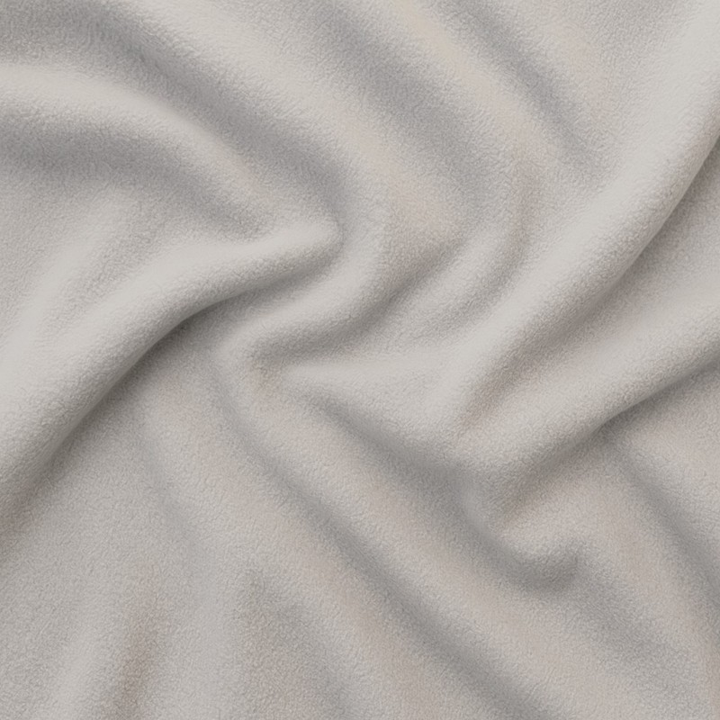Tessuto in Pile Grigio Chiaro | Pile per Artigianato Grigio | Tessuto per Artigianato Grigio