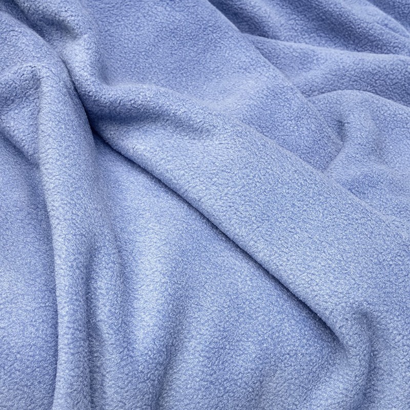 Sky Blue Fleece Stof | Lichtblauwe Hobbyfleece | Blauwe Knutselstof