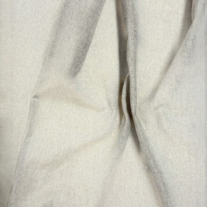 Plain Linen Stoff | Leinen Bastelstoff | Einfacher Beiger Leinenstoff