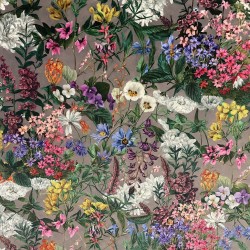 Luxury Velvet Fabric  | Upholstery Fabric | Floral Velvet