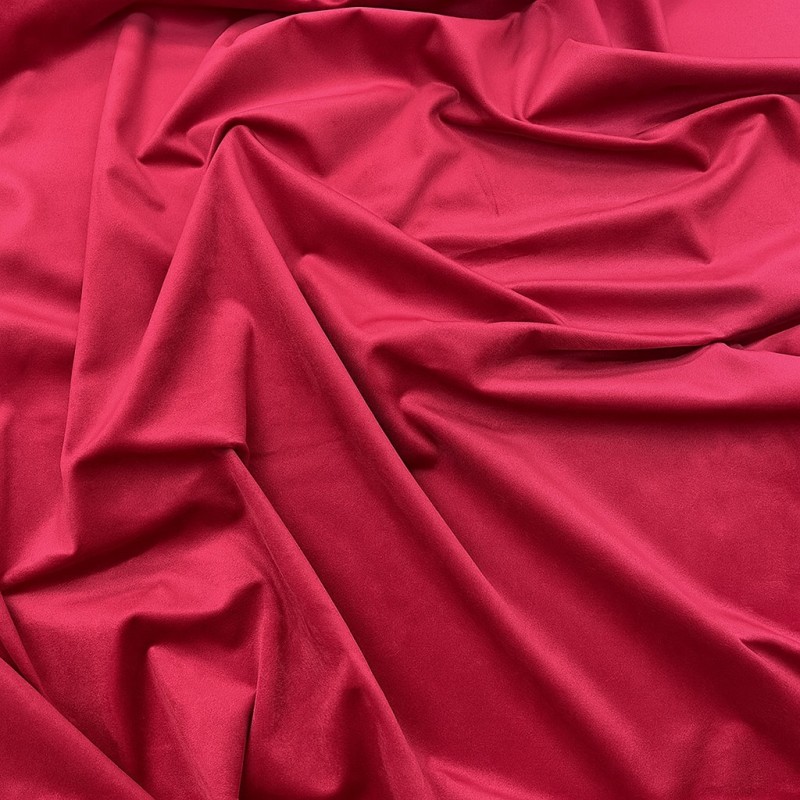 Velours rose vif | Velours unis de luxe | Velours rose éclatant |