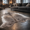 Triple XL Brown/Beige Cowhide | Huge Cowhide Rug | Enormous Cowhide