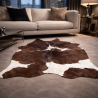 Large Brown & White Cowhide Rug| Brown & White Cowhide | Large Cowhides