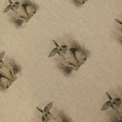 Rabbit Reversible Tapered Seat Pad | Set of 2,4,6 or 8 Bunny Chair Pads